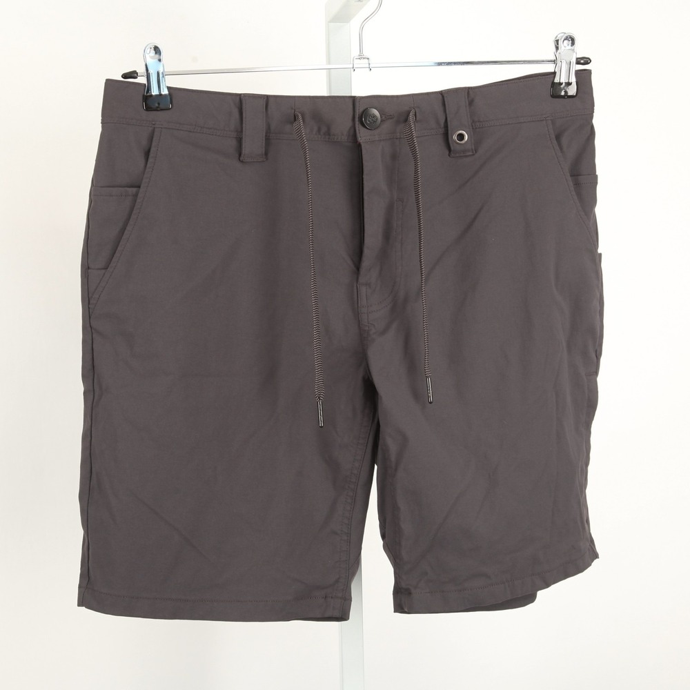 686 Men's Everywhere Hybrid Shorts Size 32 Dark Gray Drawstring Stretch Quick